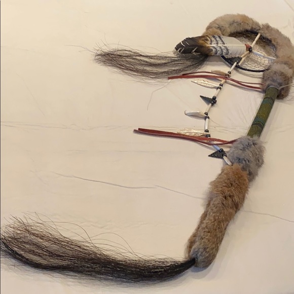 Mescalero Apache talking stick - Picture 7 of 9